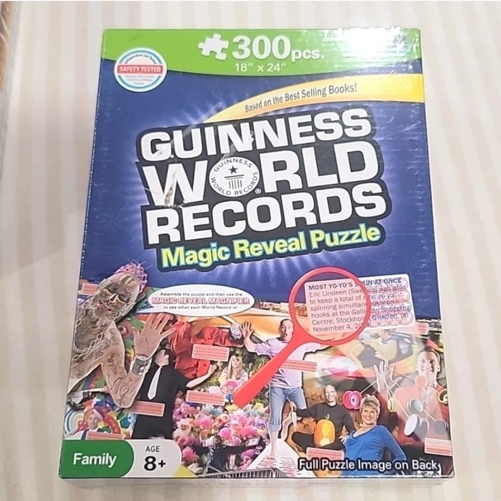 LOT Curiosity Kits Digestion & Guiness World Record Puzzle